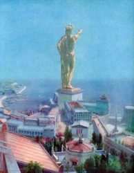 El Coloso de Rodas, Grecia, 1933-1934