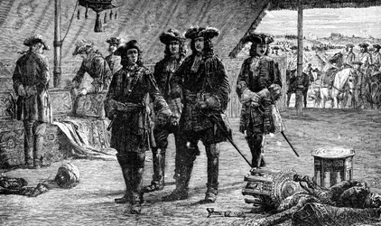 El conquistador de los turcos, 1717