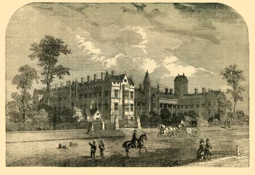El Hospital de Consumo, Brompton, c. 1876