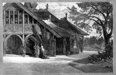 La lechería, Sandringham, Norfolk, 1887