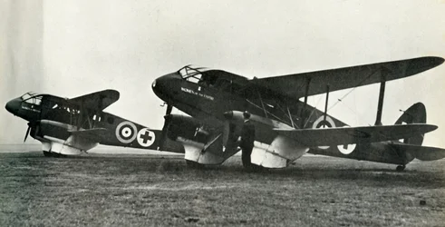 La ambulancia De Havilland, 1941