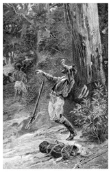La muerte de Kennedy, Queensland, Australia, 1848, 1886