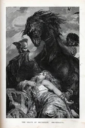 La muerte de Brunilda, Brunehaut, 1882