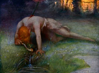 La Muerte de Sigfrido, 1906