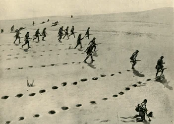 La fase del desierto de la campaña del suroeste africano..., Primera Guerra Mundial, 1915, c1920