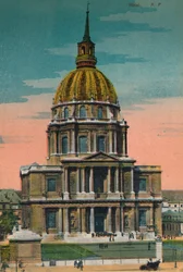 La cúpula de Les Invalides, París, c1920