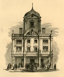 El Teatro de los Jardines de Dorset, Whitefriars, 1897
