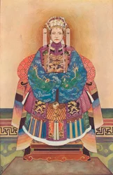 La Emperatriz Viuda de China, 1908