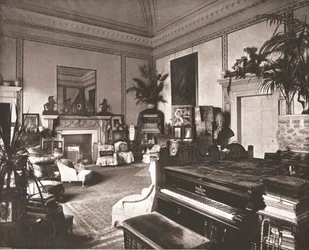 El salón en la White Lodge, Richmond Park, 1894