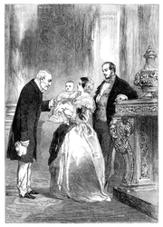 El Duque de Wellington en el Castillo de Windsor