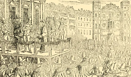 La Ejecución de Carlos I en Whitehall, 30 de enero de 1649, c1930