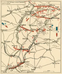 La Primera Fase de la Gran Retirada...1914, c1920