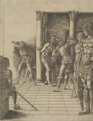 La Flagelación, con el Pavimento, ca. 1475-80