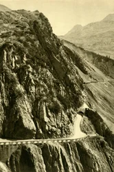 El Paso Flexen, Vorarlberg, Austria, c1935