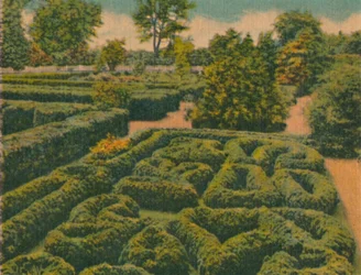 El Jardín de Flores, vista general, 1946