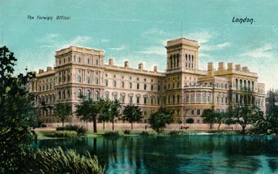 La Oficina de Asuntos Exteriores, Londres, c1910