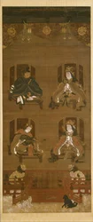 Las Cuatro Deidades del Complejo del Templo Koyasan, finales del siglo XIV