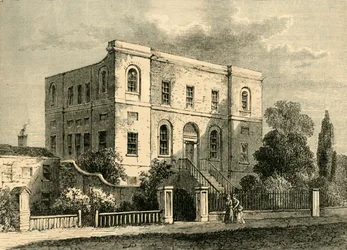 La escuela benéfica de los masones, St. George