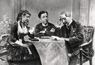 La Familia Imperial Francesa en el exilio, Chislehurst, Kent, 1871-1873