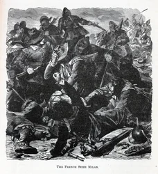 Los franceses toman Milán, 1882
