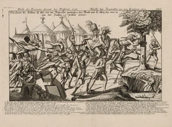 La huida francesa de los prusianos en 1792, ca. 1792