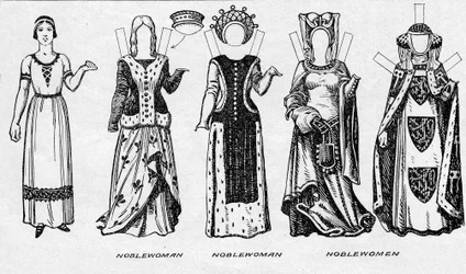La Galería del Traje: Vestidos Usados en los Últimos Años del Reinado de Eduardo III, c1934