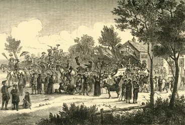 La elección de Garratt, c. 1878