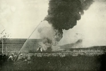 El lanzallamas alemán, 1919