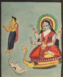 La Diosa Ganga, 1800s