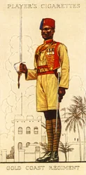 El Regimiento de la Costa de Oro, 1936