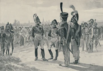 Los majestuosos tamborileros, 1896
