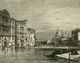 El Gran Canal, Venecia, 1890