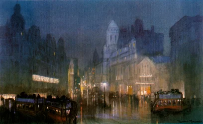 El Gran Canal de Tottenham Court Road, c1900-1940