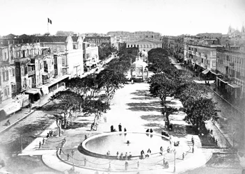 La Gran Plaza, Alejandría, Egipto, c1910s