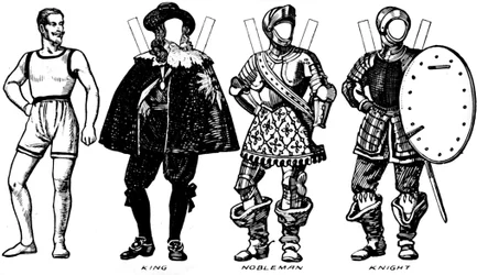 La Gran Galería del Traje Histórico: Algunos vestidos de la época de Carlos I, c1934