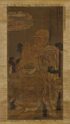 El Gran Luohan, el Venerable Decimoséptimo, 1345