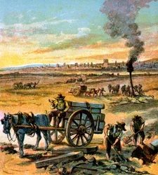 La Gran Plaga de 1665, c1850