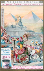 La Gran Esfinge de Giza, Egipto, c. 1890-1910