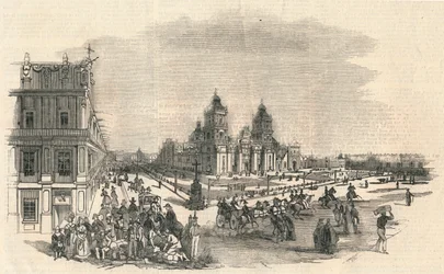 La Gran Plaza, México, 1845