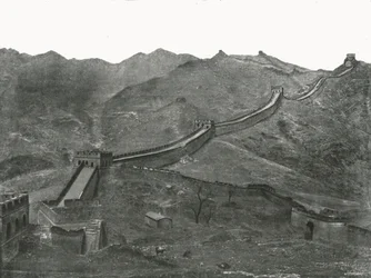 La Gran Muralla, Pekín, China, 1895