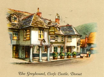 El Galgo, Castillo de Corfe, Dorset