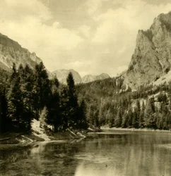 El Grüner See, Estiria, Austria