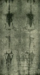 La Sábana Santa - Impresión del cuerpo vista desde atrás, 1902