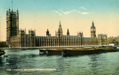 Las Casas del Parlamento, Londres, 1925