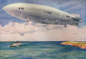 El desafortunado R101, 1927