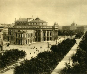 El Teatro de la Corte Imperial, Viena, Austria, c1935