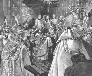 La investidura del arzobispo Vaughan...en el Oratorio de Brompton, 16 de agosto de 1892, 1901