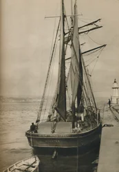 El Juglar Irlandés, un goleta de tres mástiles, 1937