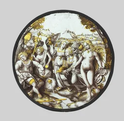 El juicio de Paris, c. 1510-1520