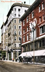 El Hotel King Edward, Toronto, Canadá, 1911